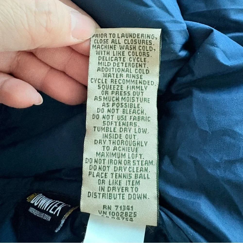 L.L. Bean Blue Ultrawarm Down Parka Jacket